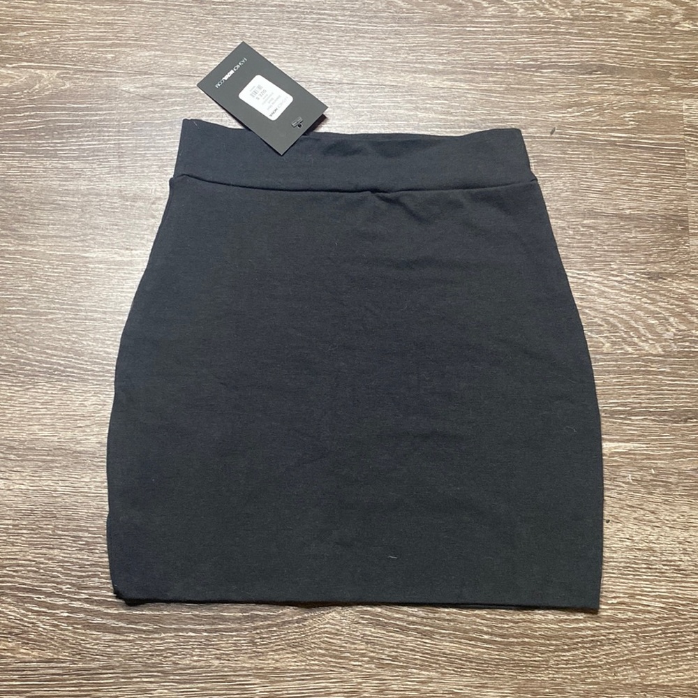 Black fashion nova mini skirt
